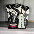 4+1 Piece Headcover Set Display (4 Woods +1 Putter) - Shelf or Wall